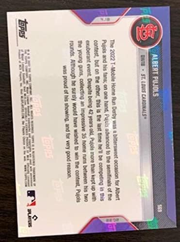 2022 TOPPS sada 569 Albert Pujols MLB bejzbol trgovačka kartica St. Louis Cardinals