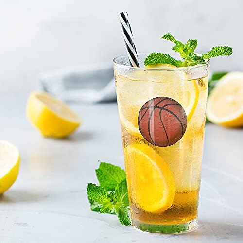 Košarkaška lopta 16 Oz Pinta staklo, kaljeno staklo, štampani dizajn & savršen Fan poklon | odličan za hladna pića, gazirana pića, voda