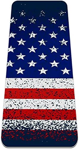 Unicey SAD zastavu Dan nezavisnosti 4. jula događaj Yoga Mat debeli non Slip Yoga prostirke
