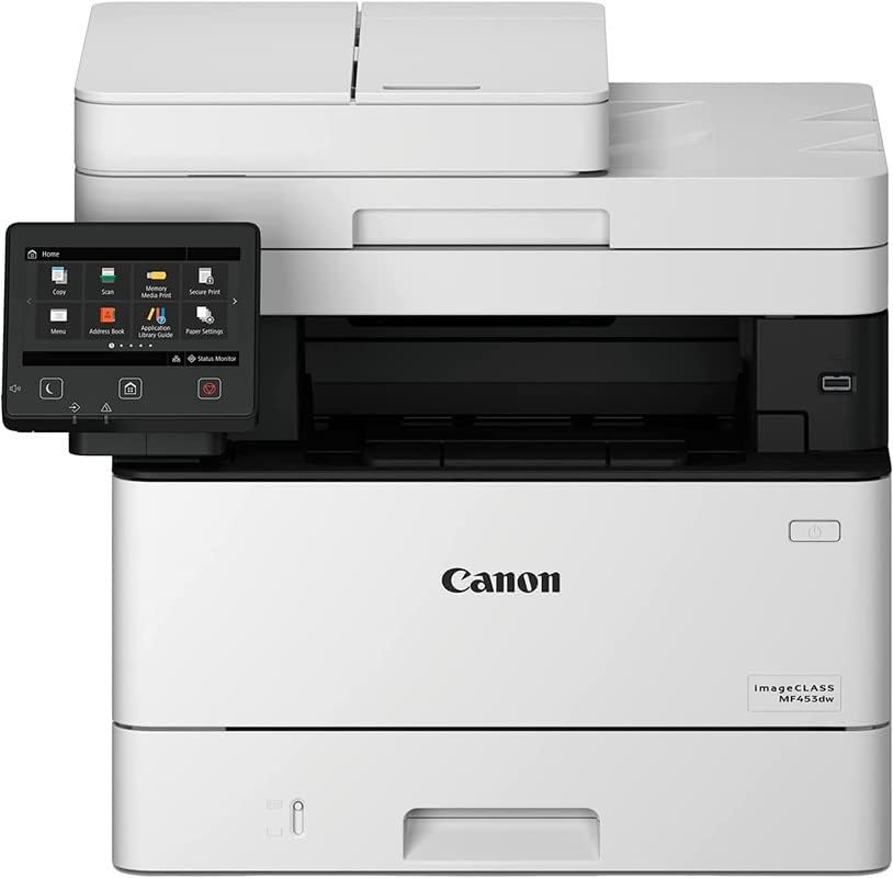 Canon imageCLASS MF453dw sve-u-jednom bežični monohromatski laserski štampač | Print, Copy, & amp; Scan / / 5 LCD u boji na dodir / One Pass Duplex skeniranje