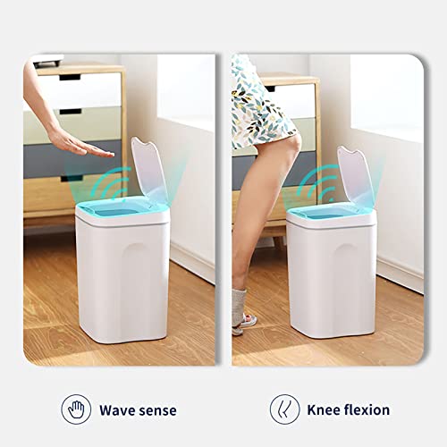npkgvia može smeće kupatilo sa poklopcem beskontaktni senzor može smeće kuhinjska soba dnevni mali uređaji 16L moćan sprej za pjenu za čišćenje