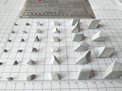 50 lbs ACT3X3 mm ugaoni trougao keramički medij za prevrtanje,Pelet,kamen,grumen za uklanjanje