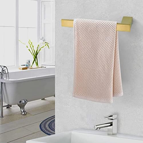 Držač za ručnik za kupatilo WC Držač za toaletni papir, četkani zlatni ručnik ručnika za ručni nosač