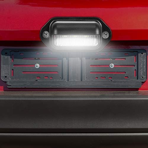Mudder 4 komada 12v 6 LED registarske tablice svjetlo vodootporan registarske tablice Lamp zadnje svjetlo za kamion SUV prikolica Van RV kamioni i brodovi Licence oznake