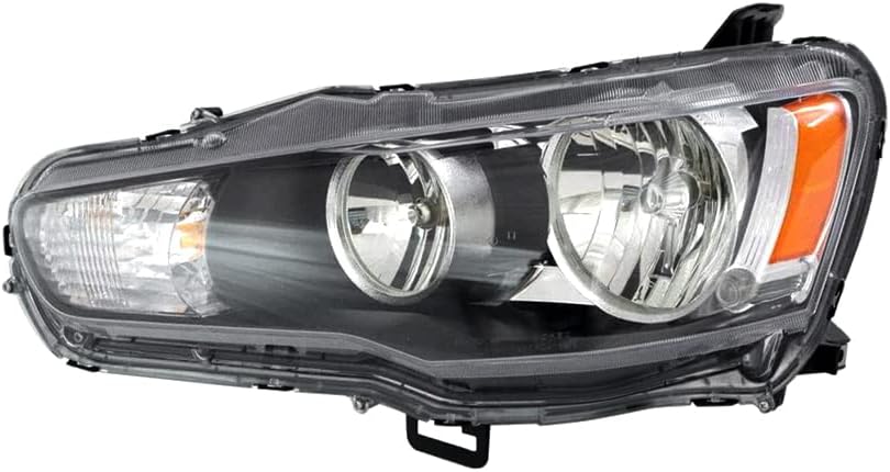 Rareelektrična Nova halogena prednja svjetla na strani vozača kompatibilna sa Mitsubishi Lancer Evolution Gsr Mr Sedan 2008 po BROJU DIJELA 8301B075 MI2502139