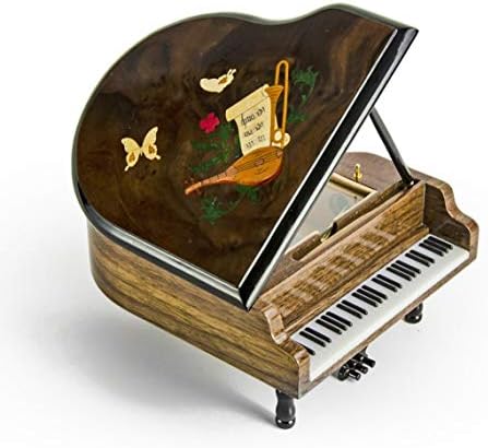Prekrasna 18 Napomena Minijatura Grand Piano sa muzičkim temama - Mnoge pjesme koje treba odabrati - volim Lucy