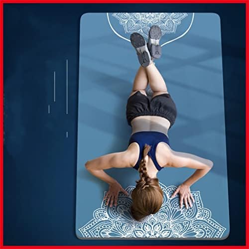 ADSRB izuzetno veliki TPE prostirka za jogu za vježbanje sportskih prostirki za teretanu Kućni fitnes neukusni