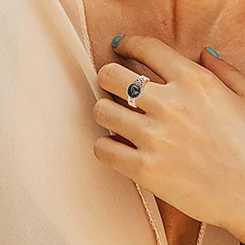 Modni prsten Kreativni sat Ring za žene Muškarci Gledajte Gledajte Vintage Ring Rođendan Angažovanje vjenčanih nakita Dodaci Pokloni za žene Muškarci Djevojke