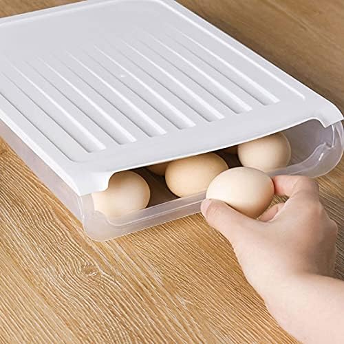 AMAYYABDH Bento kutija za pomicanje plastičnog jaja za slab za čuvanje porodice, prozračne i svježe,