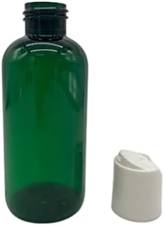 Prirodne farme 4 oz Green Boston BPA Besplatne boce - 8 pakovanja Prazna kontejnera za ponovno punjenje