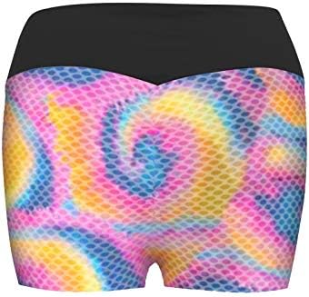 Bikerske kratke hlače za žene High Squik Control Tummy Comport Ležerne prilike teniske trke Comfy kućne odjeće Trčevi kratke hlače
