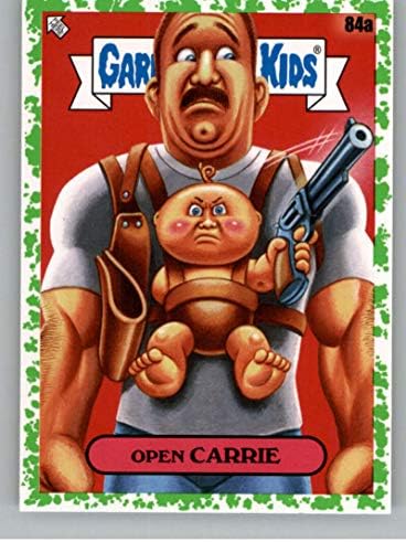 2020 TOPPS Sarbage Pail Kids 35. godišnjica serije 2 Booger Green # 84A Open Carrie Trgovačka kartica