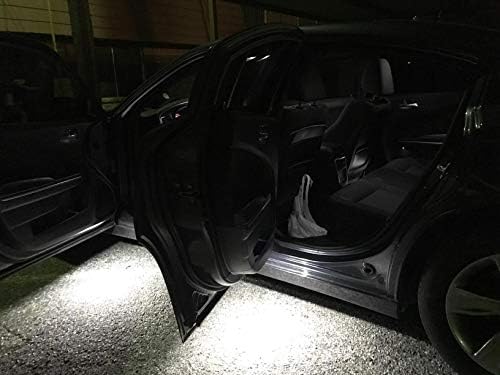 iJDMTOY 12-SMD-3528 1.72-In 43mm 211-2 212-2 214-2 561 rigid Loop Festoon LED sijalice za ljubazna svjetla na vratima automobila, Xenon White