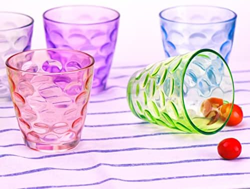 Čaše za piće čaša za vodu čaša za staklo staklene šolje 10,2 unce 300 ML Glass Water Juice koktel naočare Clear Tumblers savršeno za kućne restorane i zabave Whisky Juice