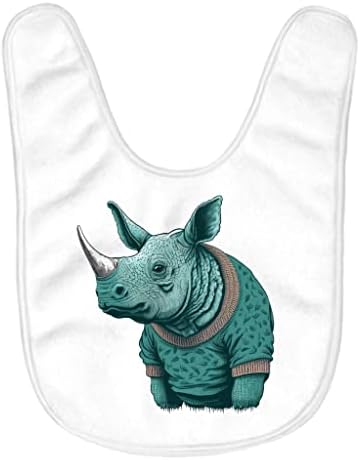 Rhino Baby Bibs - Art Baby Hrana za hranjenje - šareni bibs za jelo