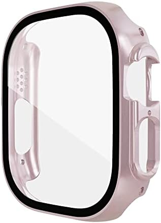Ilazi PC Zaštitni zaslon za Apple Watch Ultra 49mm SmartWatch staklo + kamenčani kaljivi za odbojnik za iWatch seriju 8 ultra 2 dodatna oprema