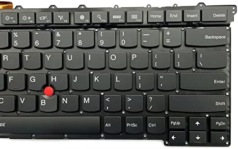SixBuys originalni američki tastatura crni okvir sa pokazivačem za Lenovo Thinkpad X1 Carbon Gen 3 3rd 2015 01YQ389 SN20G18565 MQ6-84US