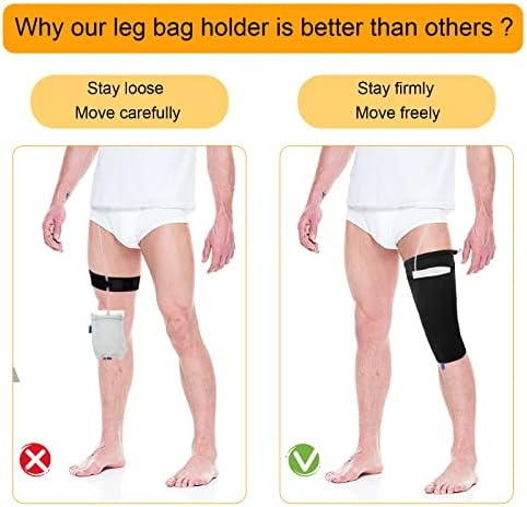 Držač torbe za kateter, kateter rukavi od poliesterske tkanine držač torbe za urinarne noge, torba