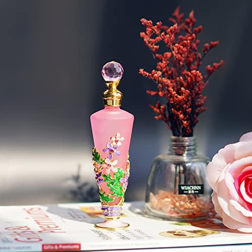Yu Feng 40ml Crvena Dragonfly Dekorativna boca parfema i 25ml Vintage Bejeweled Cvjetni ukrasni ukrasni