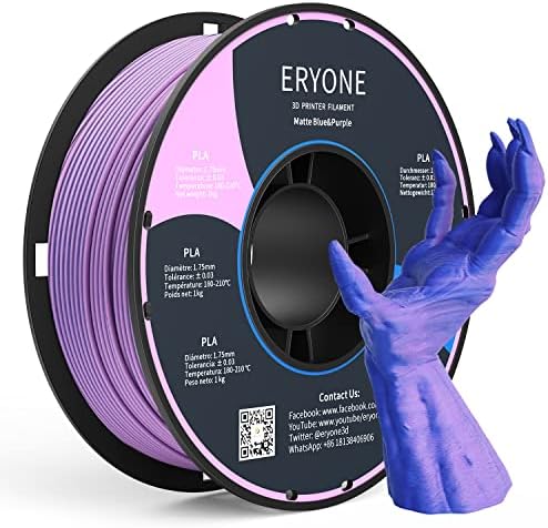 Eryone 3D filament pisača, ploča za pločice mat dvostruka kolekcija, koekticizirani filament