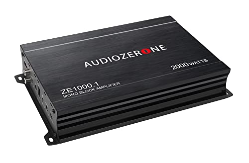 Auto audio pojačalo ZE1000.1 2000W Monoblock klasa D MOSFET subwoofer Audio, 1-4 Ohm Stabilan, niski prolaz, MOSFET napajanje, stereo