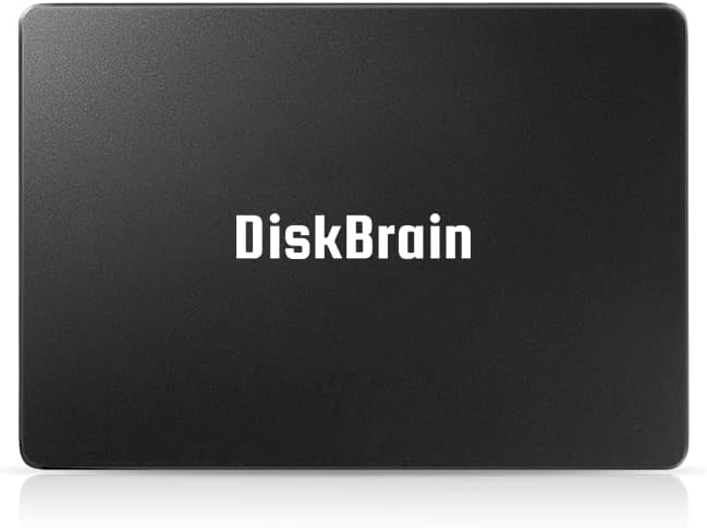Diskbrain Interni SSD 2,5 inčni SATA III 6GB / S SSD, 480GB 3D NAND CHIP Interni skladište SSD Pročitajte do 520 MB / s za radne površine / bilježnice - crna ...
