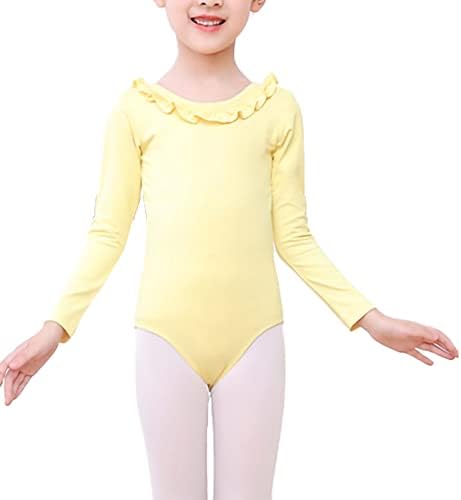 HIPPOSEUS djevojke triko kratkih rukava sa TUTU dugim rukavom za djevojčice baletne odjeće sa omotanim vrhom, WZT01