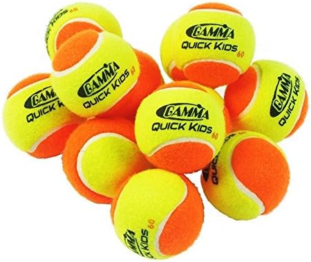 Gamma Brza djeca vježbaju teniske kuglice: crvena 36, ​​narandžasta 60, ili zelena 78 tačka