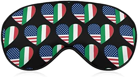 Ljubav Biti italijansko-američka maska ​​za spavanje Noćna pokrivača za žene Muškarci blokiraju