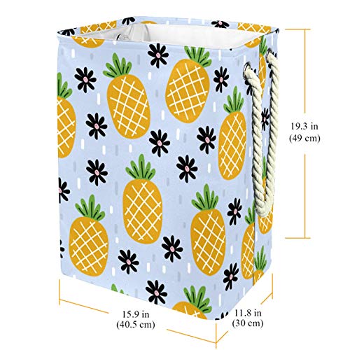 Korpa za veš crtani film ananas voće tanka korpa kanta za pranje prljave odeće kutija za odlaganje 19, 3x11, 8x15, 9 u