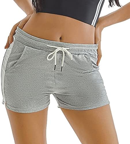 Žene ležerne kratke hlače za vuke elastične struke Srednje plažne kratke plaže sa džepovima