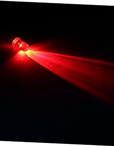 Novi LON0167 30 komada 5mm glava Super svijetlo crvena plava LED lampa Common Catode Emitting Diodes (30 stücke 5mm kopf super helle rote blaue led lampe gemeinsame kathode emittierende dioden