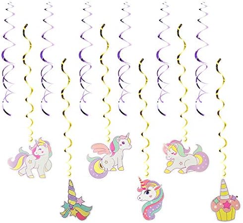 Unicorn Happy Birthday Party Banner and Decorations Supplies-ukupno 72 kom dečije tematske zabave-dečaci devojčice tinejdžerske zabave - Baby Shower-svaki drugi Festival Events Decor