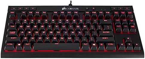 Corsair K63 Kompaktna mehanička tastatura za igaru - linear i miran - Cherry MX Crvena