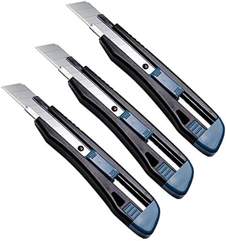 MANFRAFORO 18MM komunalni nož za snažni nož za aluminijumski legura sa 10pcs Rezervna SK5 čelik ultra oštra