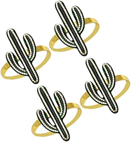 SOSOPORT 12PCS Kaktus u obliku dizajna u obliku salvete za zabave