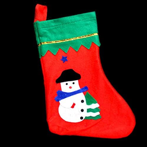 Holibanna 2pcs Božićna čarapa Dekoracija Poklon poslastica Torba Xmas Tree Viseći OrnarnaMnet