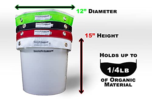 Boldtbags 5 galon Full Mesh -4 torba Kit-Heavy-Duty Ice Bubble hash Essence Extractor Kit-dolazi