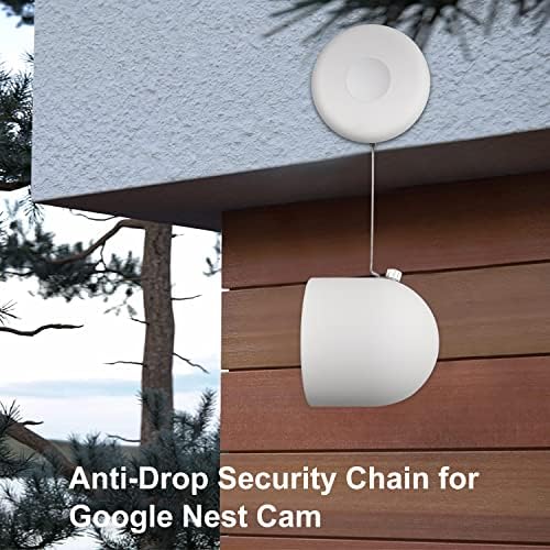 Lanac sigurnosti protiv pad i protuprovaž za Google Nest Cam, dodatna zaštita za vašu kameru