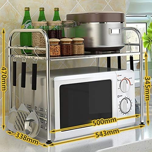KMMK skladišni nosač pogodan za kuhinju kućni uredni boravak, mikrovalna pećnica, kuhinjska kontraboop
