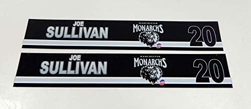 Lot 2 Manchester Monarchs Joe Sullivan 20 Igra Polovna crna ormarića - igra Polovna oprema za stadion