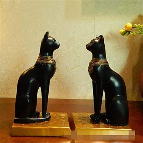 Dom & kuhinja egipatska mitologija zaštitnik svetac egipatska mačka Resin Bookend skulptura craftwork Study desktop