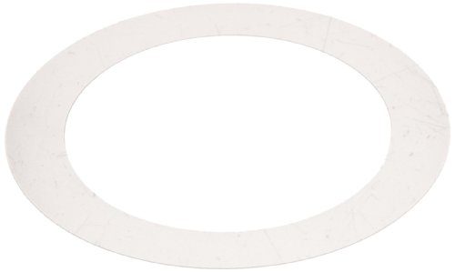 PVC okrugli shim, mat, 0.0075 Debljina, 1-3 / 8 ID, 1-7 / 8 OD