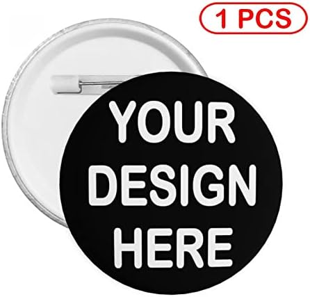 Custom Pins prilagođeni tasteri 1-200pcs Personalizirani pinovi gumba Prilagođeni okrugli igle Dodajte svoje ime Foto za ruksak Dekoracija krpa Suvenir Pokloni za odrasle Dječje zabave Poslovne ekipe