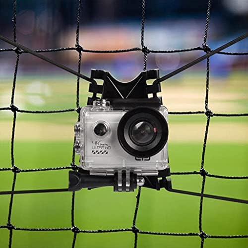 FOTOConic backstop lančana veza ograde nosač nosača kompatibilan sa GoPro, insta360 jednom x2, pametnim telefonima, mevo zvijezdom i drugim akcijskim kamerama za snimanje bejzbol košarkaške softball i tenisne igre