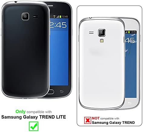 Cadorabo futrola kompatibilna sa Samsung Galaxy Trend LITE u pastelno ljubičastoj boji-TPU silikonski