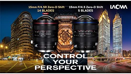 Venera Laowa 15mm f/4.5 R Zero-D Shift objektiv za Canon EF