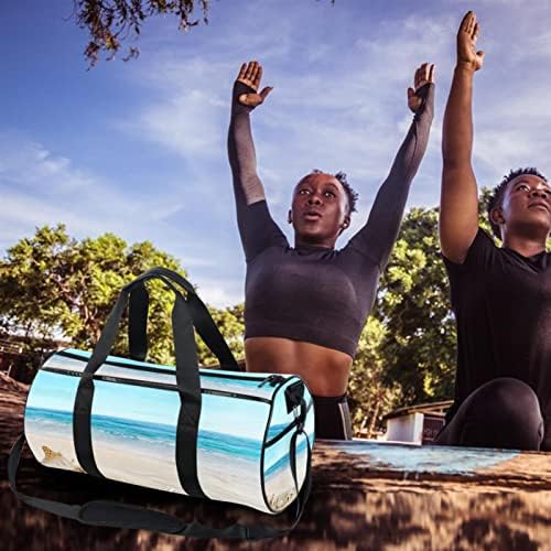 Mamacool Beach Starfish ljetna torba za nošenje preko ramena platnena putna torba za teretanu Sport Dance Travel Weekender