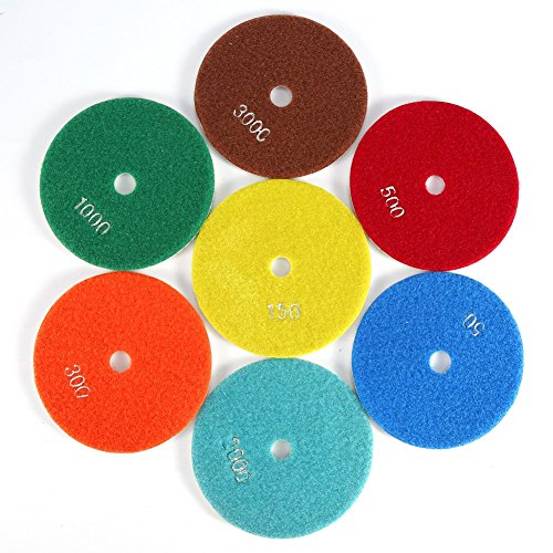 FtVogue FTvogue 5 'inčni 125 mm mljeveni diskovi mokri dijamantski polirani jastučići za brušenje kotača