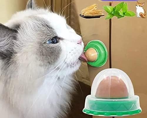 BonitaTShop slatka 1kom zdrave mačke mačja metvica grickalice mačja trava lizanje ishrana Energy Ball mačka igračka za kućne ljubimce bombona fiksna
